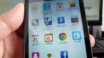 como Configurar el idioma telfono android chino LG Optimus L4 comoconfigurar