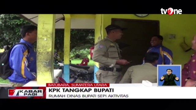 KPK Segel Rumah Dinas Bupati Batu Bara