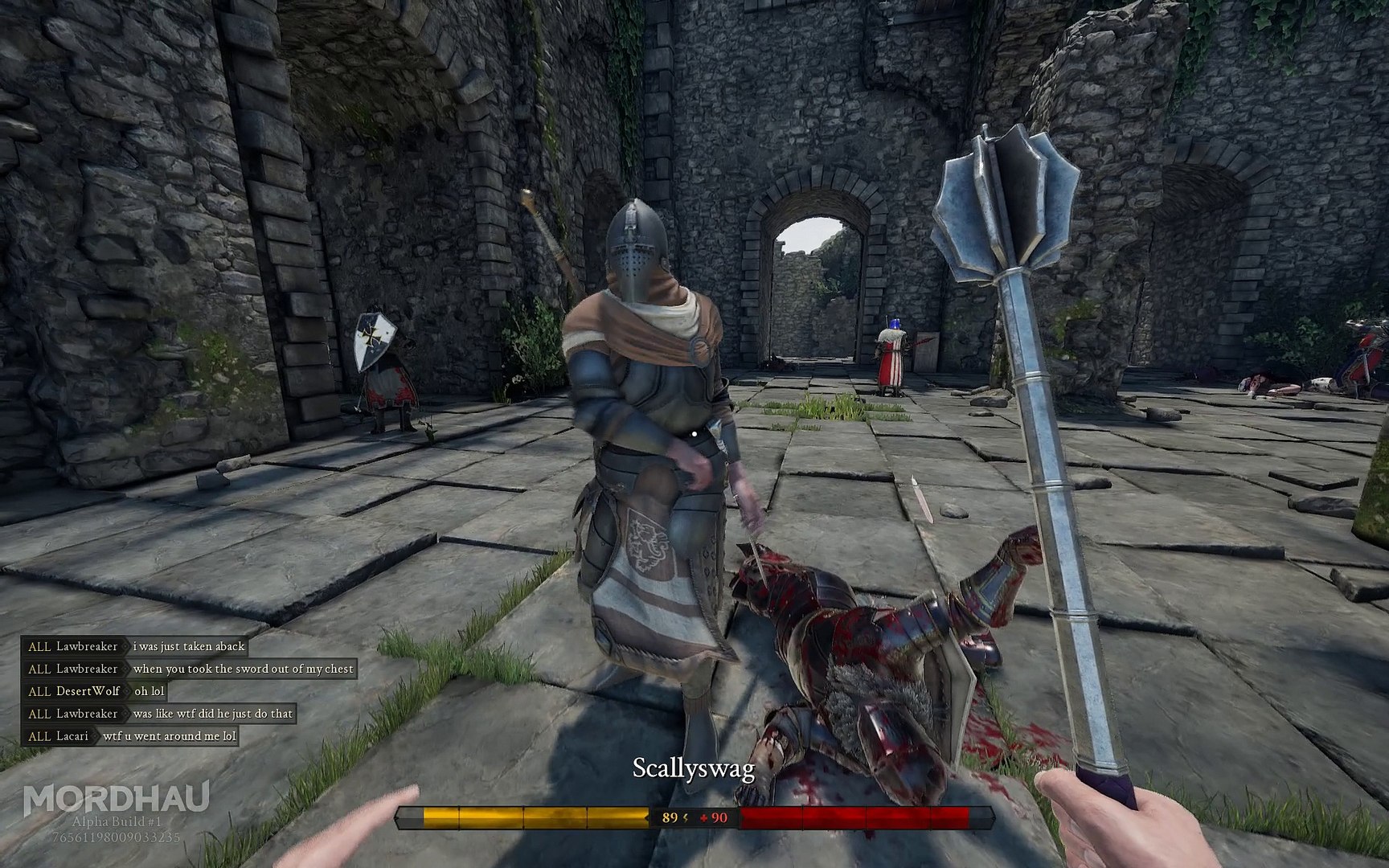 Example Of Chambering In Mordhau Video Dailymotion
