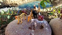 Learn Learning Zoo Farm Wild Animals Names Toys Kids Children Toddler Video Toy Fun Slime Pool DIY