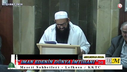 İman Edenin Dünya İmtihanı.. 2/2 (DM)