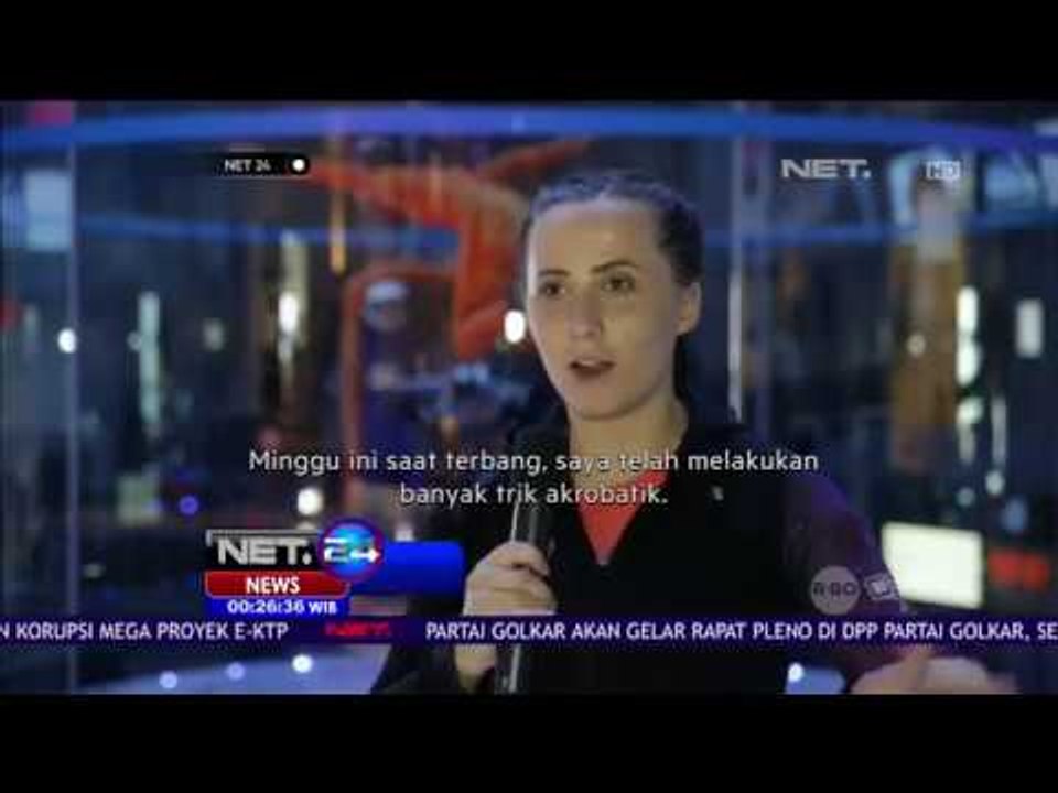 9 Atlet Indoor Skydiver Unjuk Kebolehan - NET24