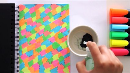 DIY Crafts: School Supplies Scratch-Off Magic Rainbow Notebook
