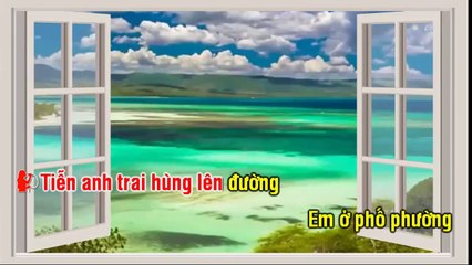 karaoke - tình hậu phương - song ca