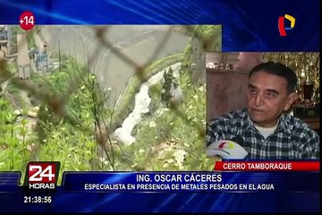 Huarochirí: minerales tóxicos podrían contaminar aguas del río Rímac