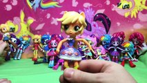 New My Little Pony Equestria Girls Minis Glitter Pinkie Twilight Fluttershy MLP Compare Review