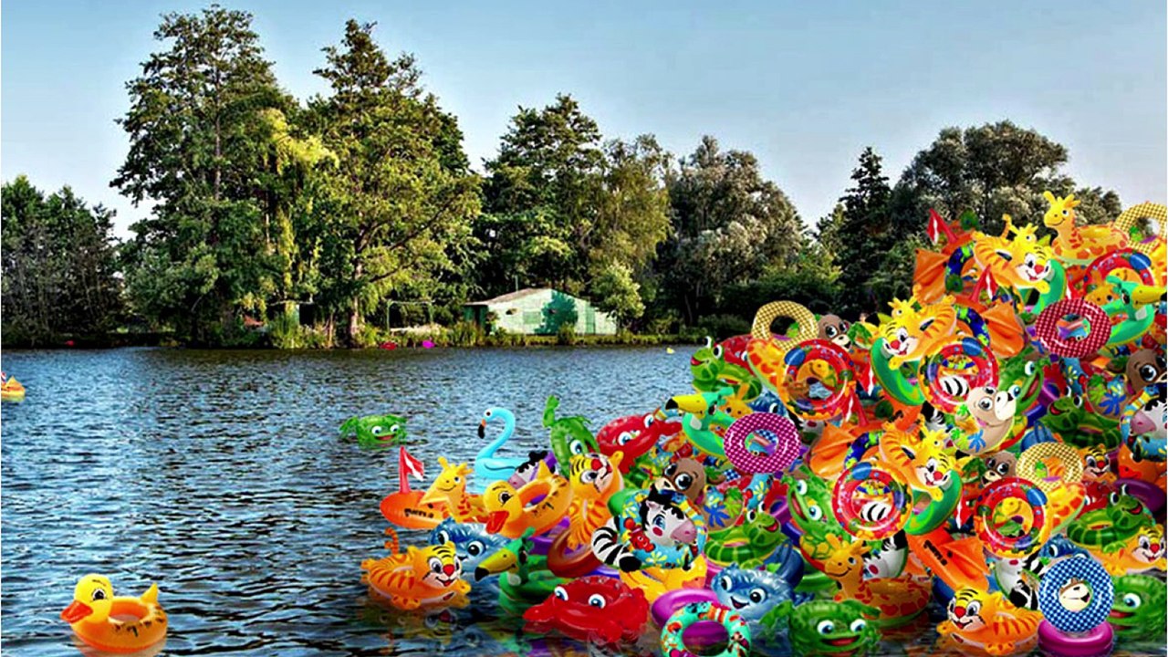 La flotte, installation plasticienne de Mary Sue - Festival Art, villes et paysage - Hortillonnages 2017