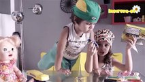 Bolo de massinha Play-Doh / Baby Alive Comilona com Sarinha