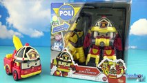 ROBOCAR POLI Action Pack Roy Super Pompier Robot Transformable 로보카폴리 Jouet Toy Review