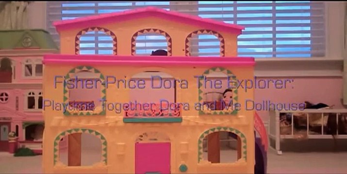 Dora The Explorer - Fisher-Price Playtime Together Dora and Me Dollhouse by Fisher Price