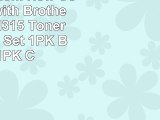 Toner Kingdom New Compatible with Brother TN310 TN315 Toner Cartridges Set  1PK Black
