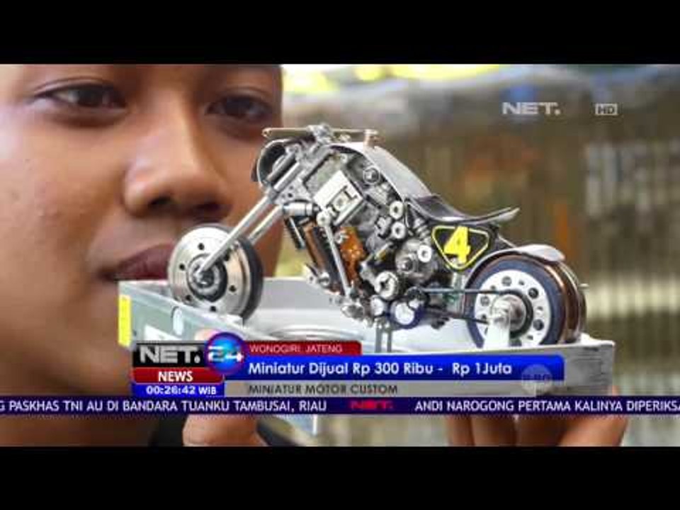 Motor Custom Dari Limbah Hardisk - NET24