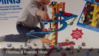 Thomas & Friends Minis TWIST-N-TURN STUNT SET Toy Trains with PERCY