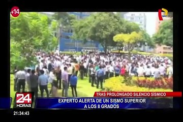 Experto señala que Lima puede sufrir sismo de 8 grados en cualquier momento
