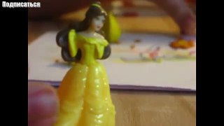 Disney de sur russe Jouer à habiller la princesse poupée sculpte largile Barbie Anna Elsa