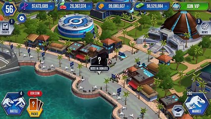 OMEGA 09 T-REX BOSS BATTLE - jurassic world the game