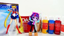 Sailor Moon New Custom Doll with MLP Equestria Girl DIY Tutorial | Evies Toy House