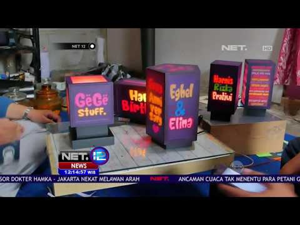 Lampu Hias, Suvenir Kekinian - NET12