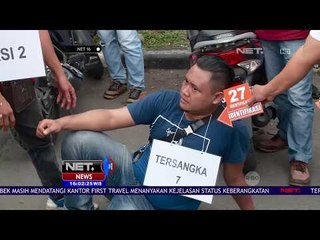 Rekonstruksi Perampokan di SPBU - NET16