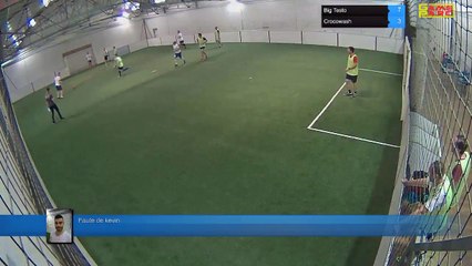 Faute de kevin  - Big Testo Vs Crocowash - 14/09/17 20:00 - LIGUE 4 - Poitiers Game Parc