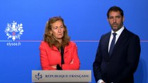 Conférence de presse de Christophe Castaner et Nicole Belloubet