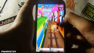 Galaxie métro surfeurs Tokyo samsung s3 gameplay 2