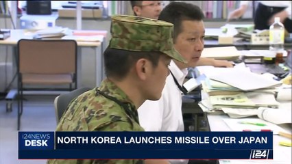 i24NEWS DESK | China condemns launch, appeals for restraint | Friday, September 15th 2017