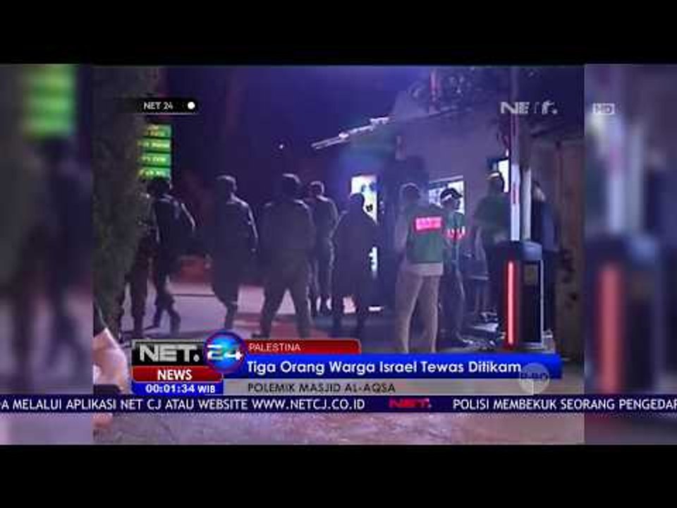 Tiga Orang Warga Israel Tewas Ditikam - NET24