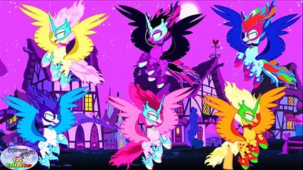 MY LITTLE PONY Transforms Crystal MLP Vampires Color Swap Mane 6 Surprise Egg and Toy Coll