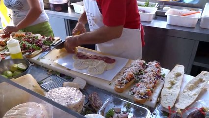 Street Food: Italy Sicily incredible Panini / Sandwich (edited)