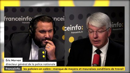 "Le quotidien des policiers s'est amélioré", selon Éric Morvan, le directeur de la police nationale