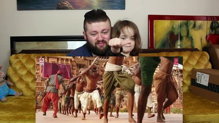 Baahubali The Beginning Trailer Daughters' Reaction 🎬