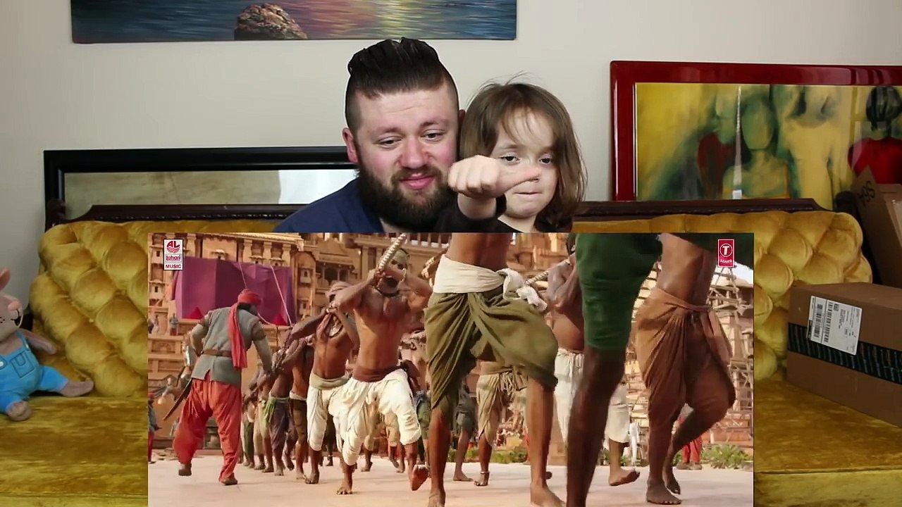 Baahubali The Beginning Trailer - DAUGHTERS REACTION!!!