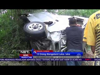 13 Orang Mengalami Luka luka pada Insiden Bus Masuk Jurang - NET24