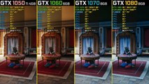 Assassins Creed Unity GTX 1050 Ti vs. GTX 1060 vs. GTX 1070 vs. GTX 1080