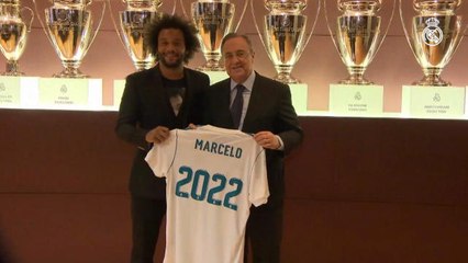 Marcelo signs new Real Madrid contract