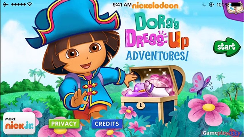 Doras Dress Up Adventures Gameplay Review Game for Kids iOS iPhone iPad