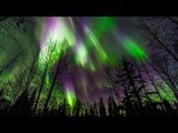 Aurora Borealis Storms Filmed in Alaska