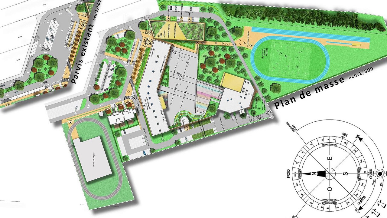 Douvrin : trois ans de travaux pour le collège Saint-Exupéry !