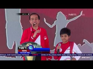 Siswa SD Bercita cita Jadi Youtuber Kagetkan Jokowi - Net 12