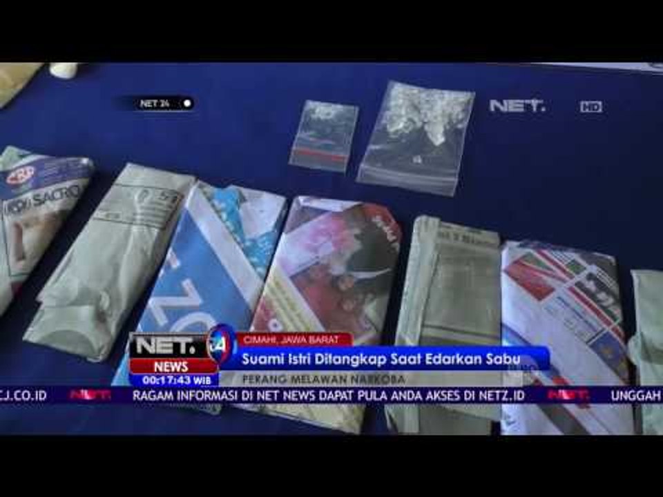 Suami Istri Ditangkap Saat Edarkan Sabu - NET24