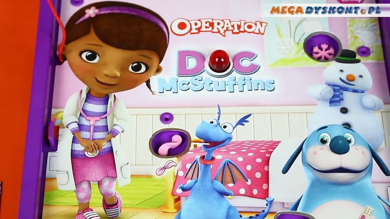 Doc Stuffins Operation / Operacja Doktor Dosia - Game Play / Rozgrywka - Hasbro