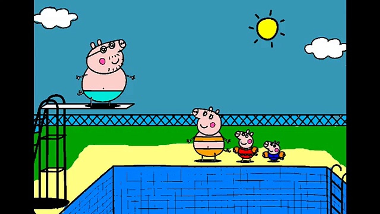Peppa Pig Coloring Pages for Kids ► Peppa Pig Coloring Games ► Peppa Pig Coloring Book Par