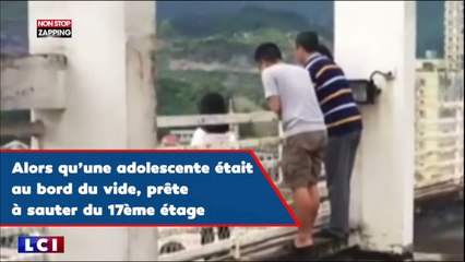 Chine : une élève tente de se suicider, son proviseur la sauve de justesse (vidéo)