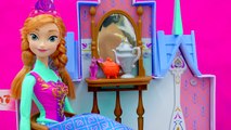 Disney Frozen 2 in 1 Castle & Ice Palace Playset For Princess Anna Queen Elsa Dolls Cookieswirlc