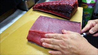 Unbagging Our Fresh Tuna - How To Make Sushi Series
