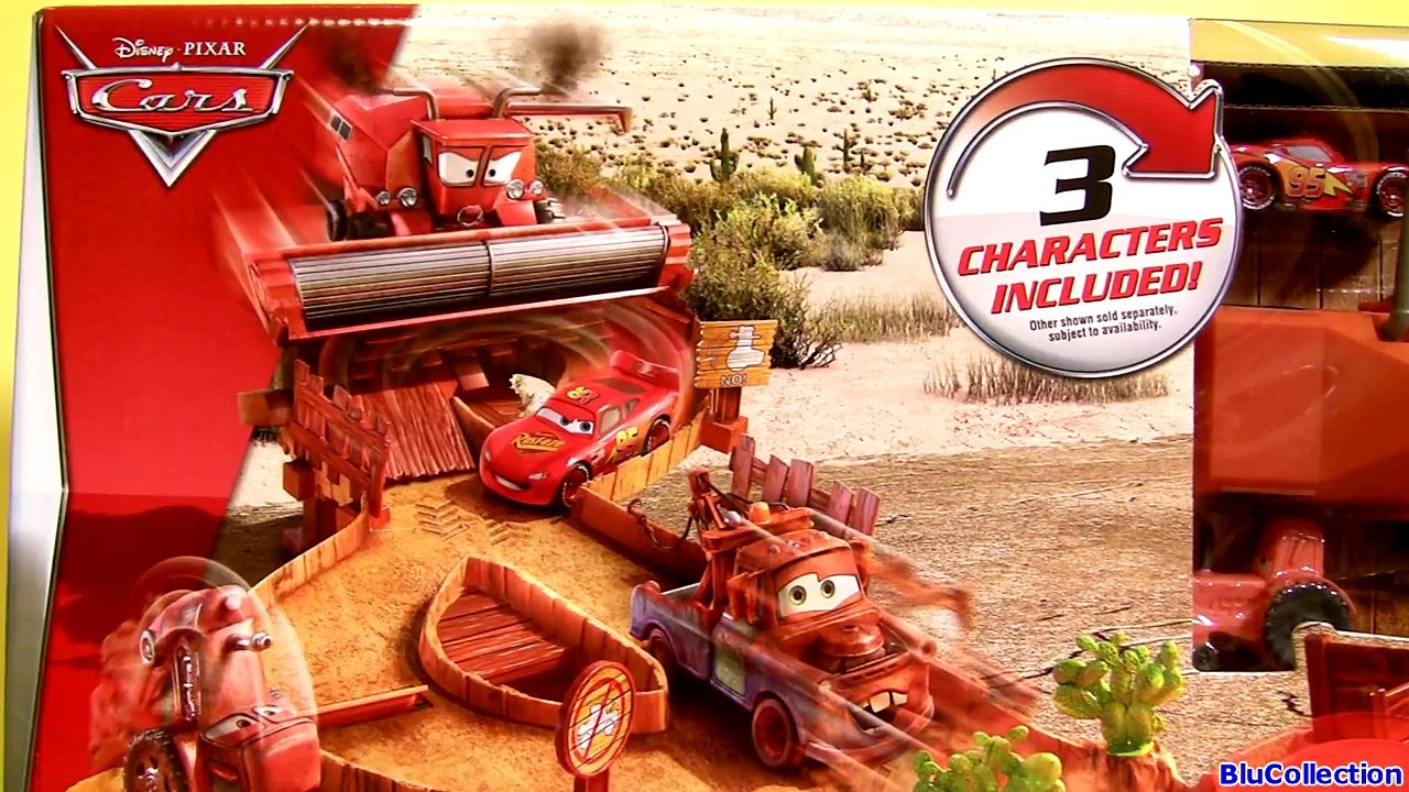 CARS Escape From Frank Track Set with Tror Tipping & Frank the Combine DisneyPixarCars Launcher