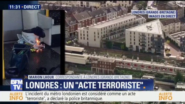 Londres: la police considère l'incident comme un acte terroriste