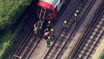 Passengers evacuated from nearby underground train