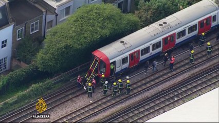 London train explosion being investigated as terrorist attack